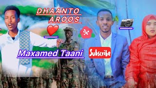 DHAANTO AROOS ampGOBTII REER SUBEER BY MAXAMED TAANI NEW VIDEO OFFCILA 2024 [upl. by Sanford321]