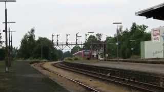 Bahnhof Bad Harzburg mit Notbremsung [upl. by Adorne]