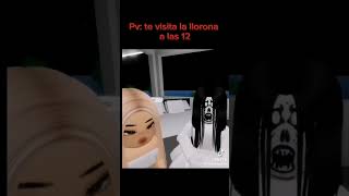 La llorona ala 12 visitante roblox brookhaven [upl. by Nirb]