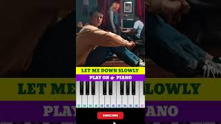 COULD YOU FIND A WAY TO LET ME DOWN SLOWLY 🎵 ALEC BENJAMIN 👉🏻 PIANO COVER shorts [upl. by Enimzaj]