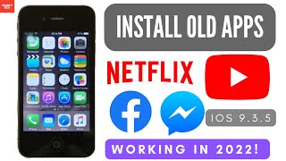 Como instalar Instagram Youtube e Netflix no iPad 2 e 3 no iOS 935 FUNCIONA [upl. by Aillij464]