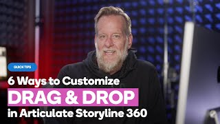 6 Ways to Customize Storyline360 DragandDrop Interactions [upl. by Jorie]