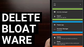 How to Uninstall and Delete a Preinstalled Android System App with Root [upl. by Rotberg]