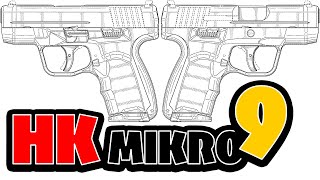 NEW for 2022 HK Micro 9 release HK VP9MK Mikro Compakt release imminent Single stack or 10 round [upl. by Eceeryt]