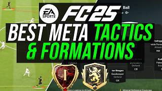 BEST TACTICS amp FORMATIONS SET UP For FUT Champions amp Weekend League  EA FC 25 [upl. by Parhe]