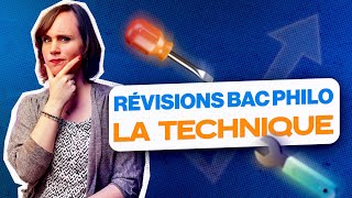 Révisions bac philosophie  La technique [upl. by Jaenicke396]