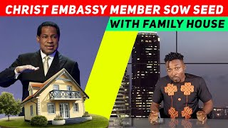 Christ Embassy member sow seed with his family house then pastor kick his parents out [upl. by Vasta130]