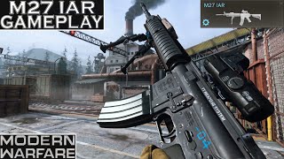 Modern Warfare M27 IAR M4A1 Gameplay [upl. by Namrehs]