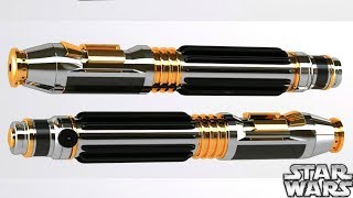 Why Mace Windus Lightsaber Hilt Was The RAREST In All of Star Wars [upl. by Aihseit]