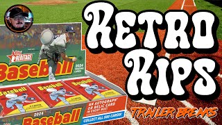 RIPPIN Retro Wax  Topps Heritage Baseball 2024 [upl. by Bonnie]