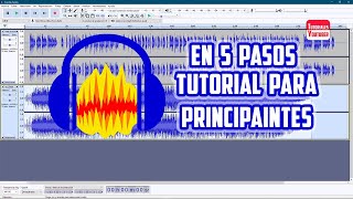 5 PASOS PARA UTILIZAR AUDACITY PARA PRINCIPIANTES  2020 [upl. by Verity]