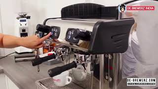 EXPOBAR ZIRCON DOUBLE GROUP ESPRESSO COFFEE MACHINE IN INDIA  EXPOBAR INDIA WARRANTY amp REPAIR [upl. by Retsub]