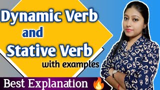 Dynamic Verb and Stative Verb  State Verb and Event Verb  Static Verb  Action Verb [upl. by Guild701]