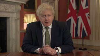 Boris Johnson announces third national lockdown [upl. by Rochella436]