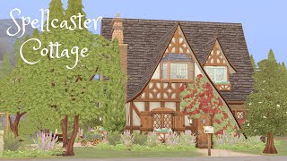 Spellcaster Cottage  Sims 4  Speed Build [upl. by Bloomer]