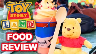 Dole Whip Slushy at Toy Story Land  Food Review  Hong Kong Disneyland  4K [upl. by Ailemac]