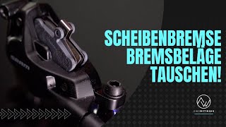 Fahrrad Scheibenbremse Beläge tauschen  Bremskolben rausgefallen Kein Problem [upl. by Caruso359]