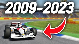 The Best Feature From Every Codemasters F1 Game 20092023 [upl. by Knuth]