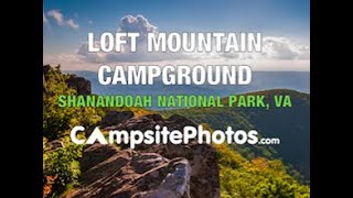 Loft Mountain Campground Shenandoah National Park Virginia [upl. by Akital]