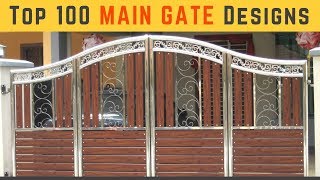 Top 100 MAIN GATE Designs for Modern Homes 2020 Plan N Design [upl. by Harimas]