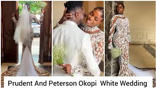 Peterson Okopi and Prudent Gabriel White Wedding africanwedding nigerianwedding [upl. by Eniamart]