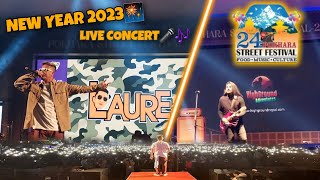 POKHARA STREET FESTIVAL  Live concert  New year 2023   LaureAnuprastha band  Live at PKR [upl. by Inger]