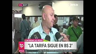 18102024 MARCO FRANCO LA TARIFA SIGUE EN BS 2 UNITEL [upl. by Onaimad]