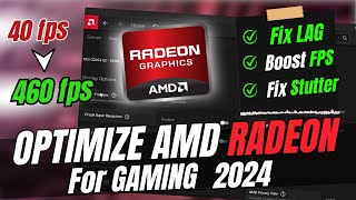 Best AMD Radeon Software SETTING for GAMING in 2024 [upl. by Silber175]