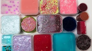 SLIME SMOOTHIE  Mixing Old Slimes  SATISFYING SLIME VIDEO [upl. by Mychael77]