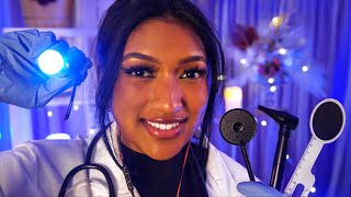 ASMR  Full Doctor CheckUp Scalp Check Eye Exam Ear Cleaning Medical Roleplay for Sleep [upl. by Alled]