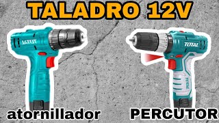 TALADRO percutor 12v TOTAL Taladro 12v TOTAL [upl. by Cutcheon453]