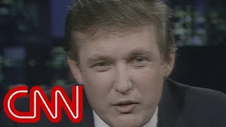 Donald Trump quotI dont want to be presidentquot  entire 1987 CNN interview Larry King Live [upl. by Rats102]