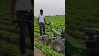 Kirloskar Power tiller 12 HP agriculture farming tractor [upl. by Moshell730]