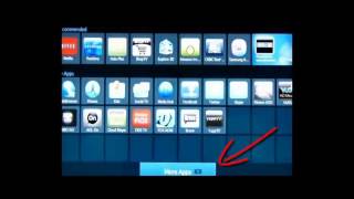 Install Apps 2014 on Samsung Smart TV Sets [upl. by Schwarz]