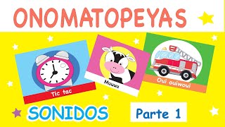 Onomatopeyas para niños parte 1 [upl. by Kristina]