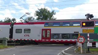 Railroad Crossing L  Manternach [upl. by Lenzi]