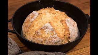 Pane fatto in casa senza lievito avrete bisogno solo di bicarbonato e succo di limone [upl. by Freiman]