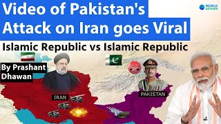 Video of Pakistans Attack on Iran goes Viral  Islamic Republic attacks Islamic Republic [upl. by Airogerg]