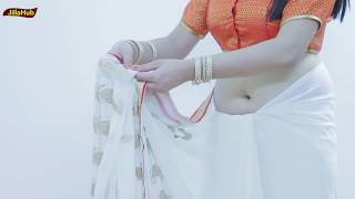 How To Wear Saree and Look White Goddess  Perfect Sari Blouse Mix and Match Ideas To Wearing it [upl. by Aryas]