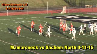 Mamaroneck vs Sachem highlights 4 11 [upl. by Bing476]