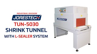 Shrink Tunnel and LType Bar Sealer Jores Technologies [upl. by Shelley]