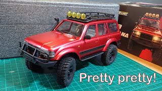 RocHobby Katana  Toyota Land Cruiser HDJ80 in 118  first look [upl. by Otrebide593]