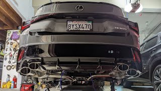 GTHaus Musa Meisterschaft Exhaust Install Part 2  The Exhaust Hardware  Lexus IS500 [upl. by Spenser831]