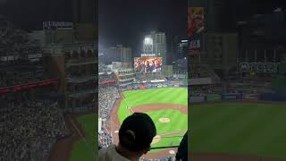 Take me out to the ballgame petcopark baseball takemeouttotheballgame padres [upl. by Anaili]