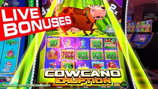 COWCANO ARRIVES LIVE BIG BONUS  BONUS on Journey to the Planet Moolah CASINO SLOTS [upl. by Notlrac473]