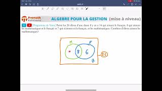 Diagramme de Venn  Exercice [upl. by Sill625]