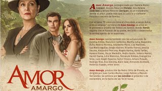 Intriga Secretos Amor y Vengaza en “AMOR AMARGO” próxima telenovela del Canal de las 🌟 [upl. by Heady]