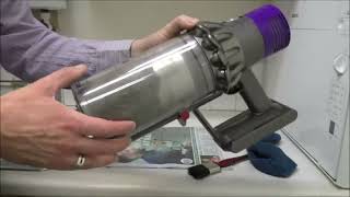 How to clean and maintain the Dyson V10 Cordless Vacuum Cleaner [upl. by Hadleigh104]