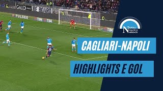 HIGHLIGHTS CAGLIARI NAPOLI 11 🎥  ⚽ GOAL Gaston Pereiro e papera Ospina 🧤 [upl. by Trevar436]