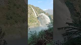 Spill of Dehar Power House Bye Pass Chute [upl. by Raama]